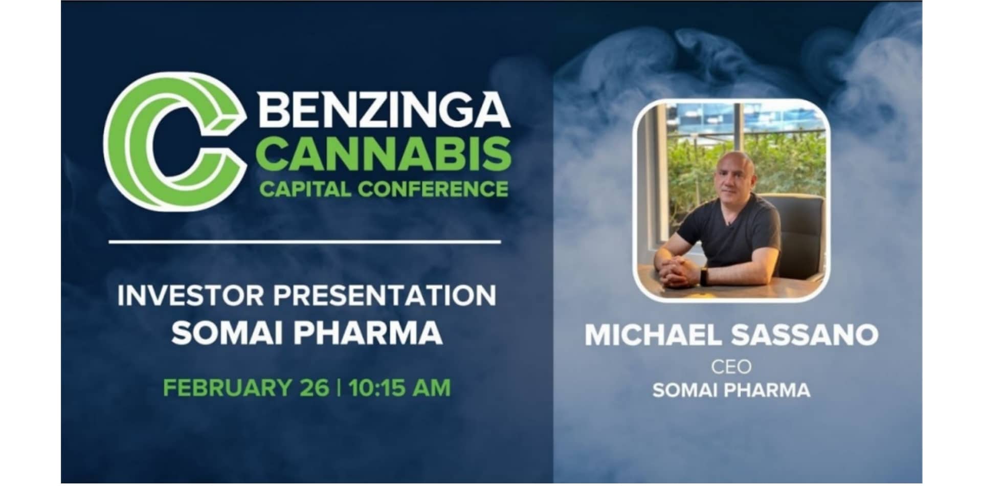 Benzinga Cannabis Capital Conference | 25-26 febbraio 2021 | Michael Sassano